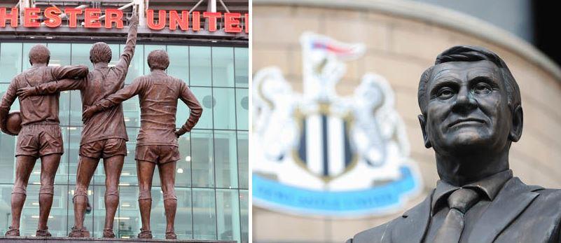 بالصور.. أندية خلدت ابطالها بتماثيل في ملاعبها