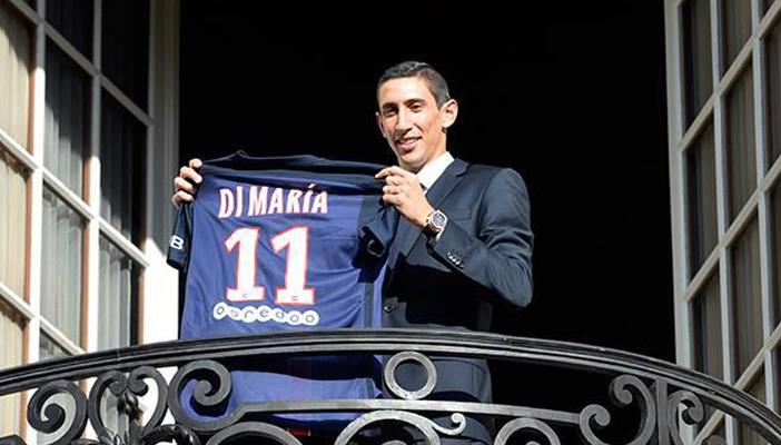 دي ماريا: إبرا يتمتع بمستوى رونالدو وميسي