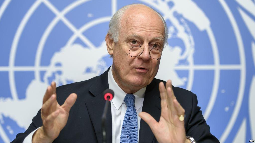 مبعوث الأمم المتحدة الخاص لسوريا يتهم الأسد بعرقلة إيصال المساعدات