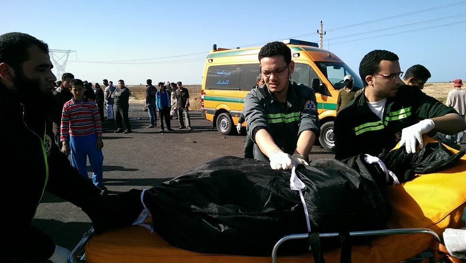 بالأسماء.. مصرع وإصابة 23 شخصًا في حادث زفاف دمياط