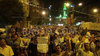 الآلاف  يحتشدون بمسيرة لرفض الانقلاب ببني سويف