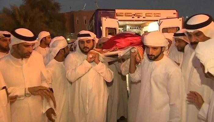 بالفيديو والصور.. جنازة راشد بن محمد آل مكتوم