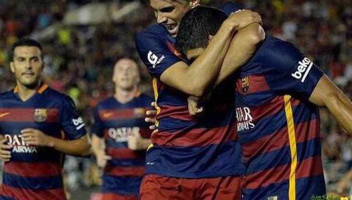 برشلونة يقسو على ليفانتي برباعية