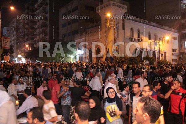 مسيرات رافضي الانقلاب تملىء الدقهلية