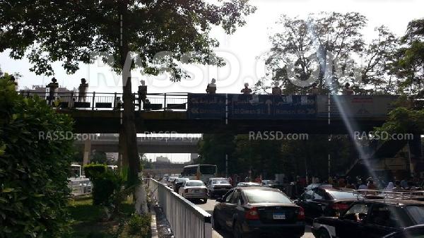 امدادات من قوات الأمن لماجهة احتجاجات طلاب عين شمس