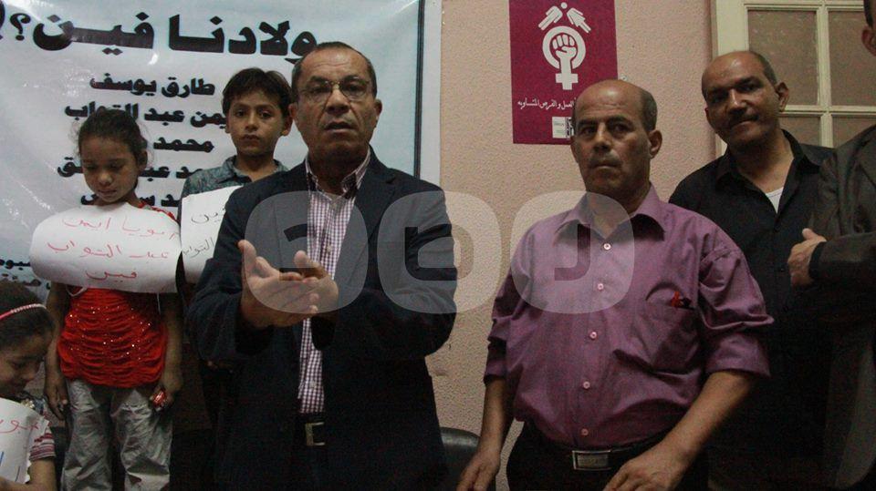 بالصور.. مؤتمر لأهالى عمال النقل للكشف عن أسباب اعتقالهم