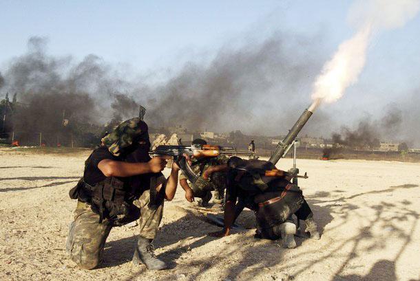 سقوط قذائف هاون علي تركيا من الحدود السورية