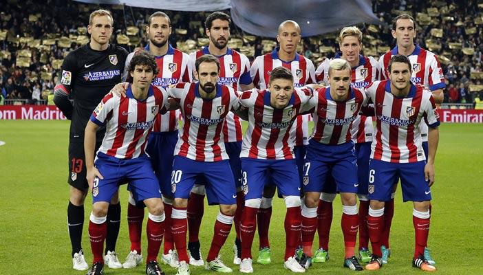 قائمة أتليتكو مدريد في مواجهة بنفيكا