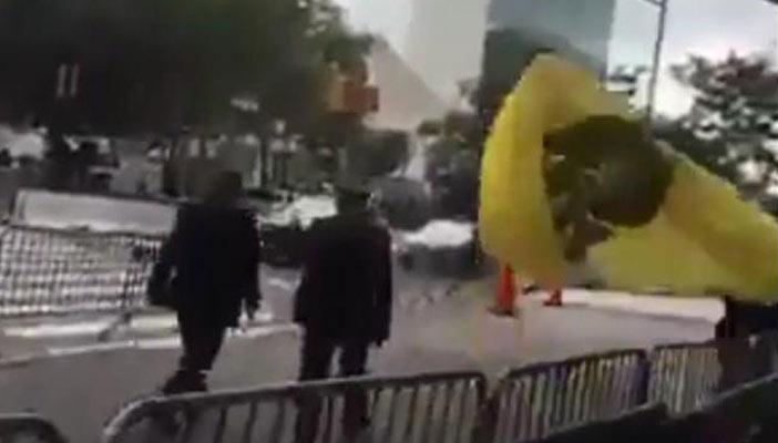 بالفيديو.. وصلة سباب وشتائم وهتافات لـ”عمرو موسى” في نيويورك