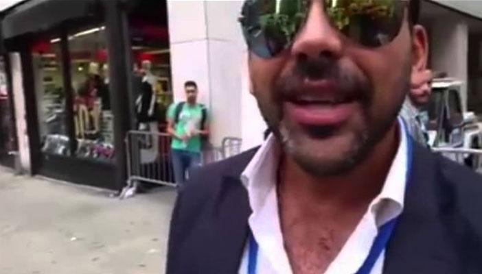 بالفيديو.. للمرة الثانية ضرب يوسف الحسيني بـ”القفا” في نيويورك