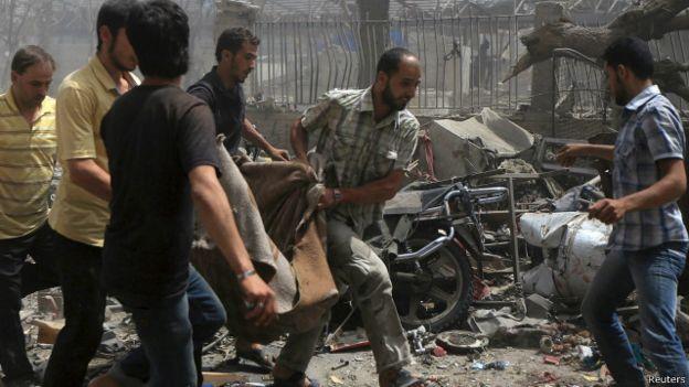 بعد عام على التدخل الروسي  في سوريا.. 9364 قتيلًا بينهم 3804 مدنيا