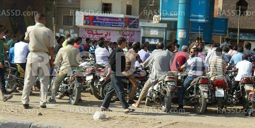 أزمة البنزين تجتاح بنى سويف مجددا