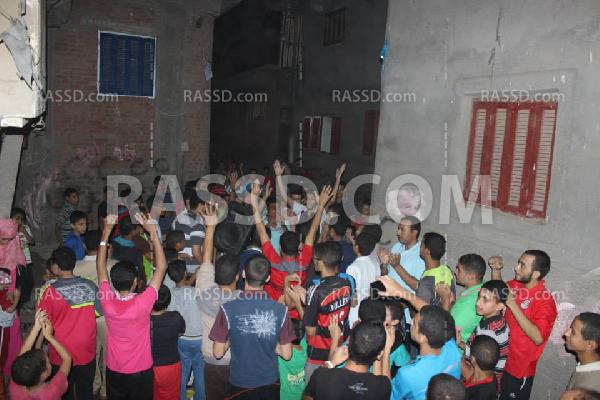 صور | مسيرة مناهضة للانقلاب في قويسنا بالمنوفية