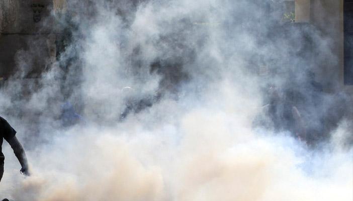 الأمن المصري يطلق قنابل الغاز على المعتقلين السياسيين بالدقهلية