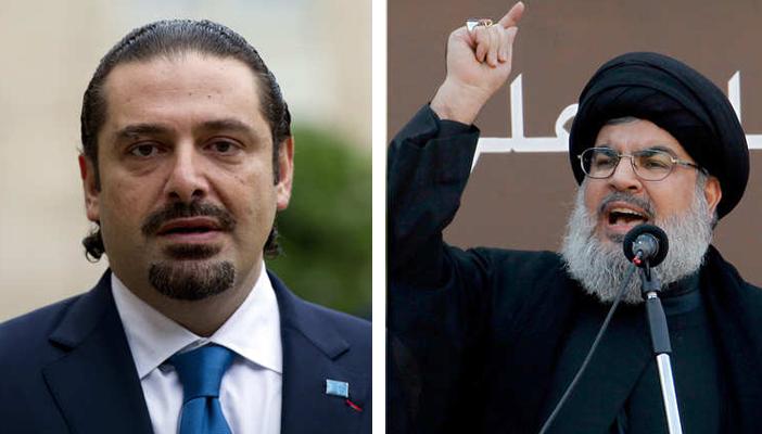 الحريري يهاجم “نصرالله” لاتهامه السعودية بأنها المسؤولة عن قتل المنطقة