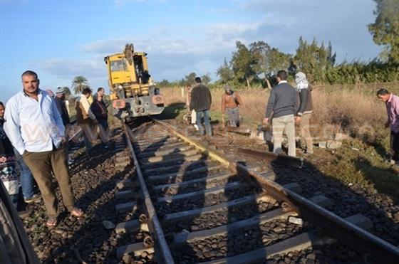 مصرع لاعب بفريق إسمنت أسيوط تحت عجلات قطار الصعيد