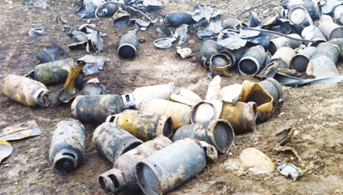 انفجار 30 اسطوانة غاز بمنيا القمح  صباح اليوم