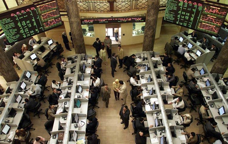 البورصة المصرية تخسر مليار جنيه  في أولى جلسات الأسبوع