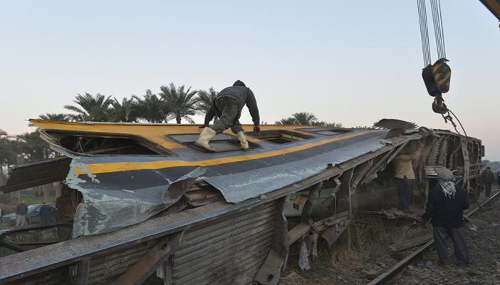 توقف حركة القطارات على خط القاهرة – طنطا