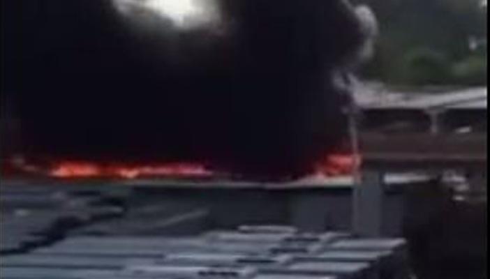 بالفيديو.. احتراق 35 حافلة إسرائيلية في تل أبيب