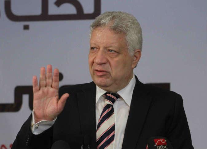 مرتضي منصور: الشوبكي مدعوم من الإخوان والشعب يكره لميس الحديدي
