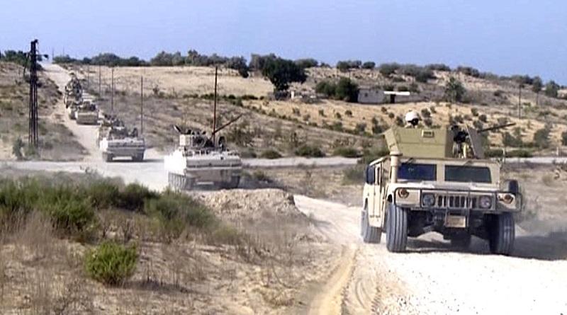 مصرع ضابط وإصابة 3 مجندين في انفجار بالعريش