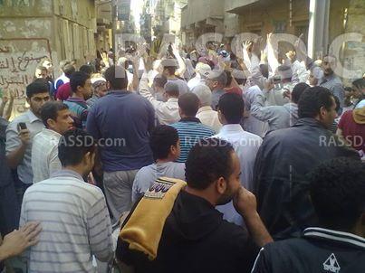 البلطجية تعترض مسيرة طلجا بالأسلحة البيضاء