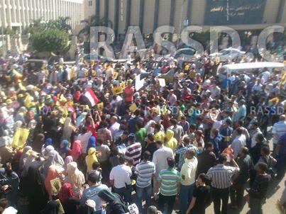 مسيرتا الهرم والاستقامة تشتعلان بهتافات الألتراس أمام “الفنون”