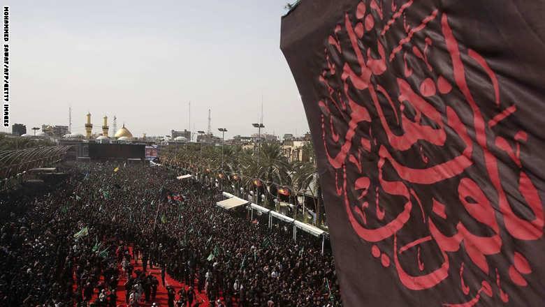 بالصور.. 6 ملايين يشاركون في عاشوراء بكربلاء بحماية طائرات “إف 16”