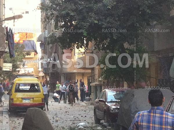 بلطجية السنطة بالغربية يعتدون على مسيرة رافضي الانقلاب