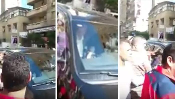 بالفيديو.. أهالي الإسكندرية يحاولون الفتك بالمحافظ