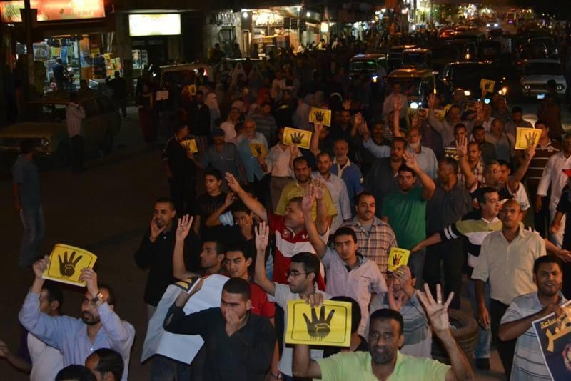 بالصور..9 مظاهرات ليلية بالإسكندرية لانصار الشرعية