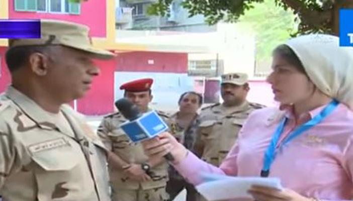 بالفيديو.. قائد تأمين الجيزة: “احتلينا اللجان مش ناقص غير الناخبين”