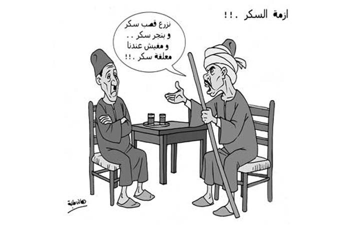 ضحايا السيول وأزمة السكر.. أبرز الكاريكاتيرات