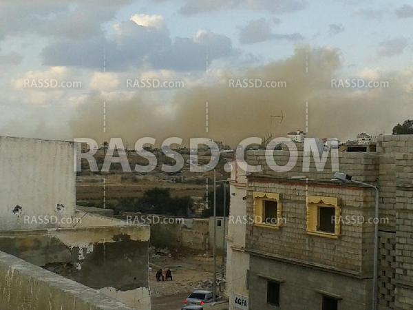عاجل| الجيش يفجر 6 منازل في”آل برهوم” برفح المصرية