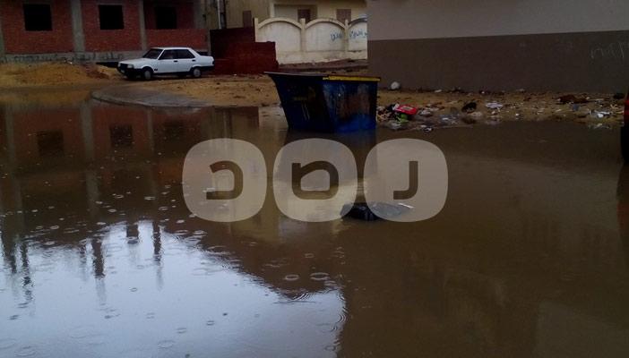 أمطار المنوفية.. شوارع غارقة وانقطاع الكهرباء وخسائر مادية