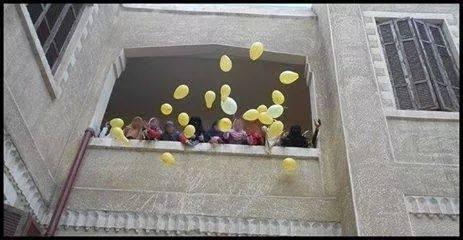 “أميرات الحرية” حملة في جامعة الأزهر دمنهور ضد اعتقال الفتيات