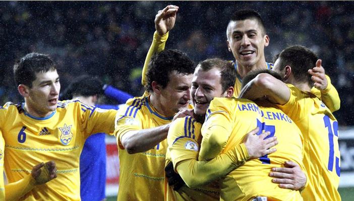 أوكرانيا تقترب من يورو 2016 بعد الفوز على سلوفينيا