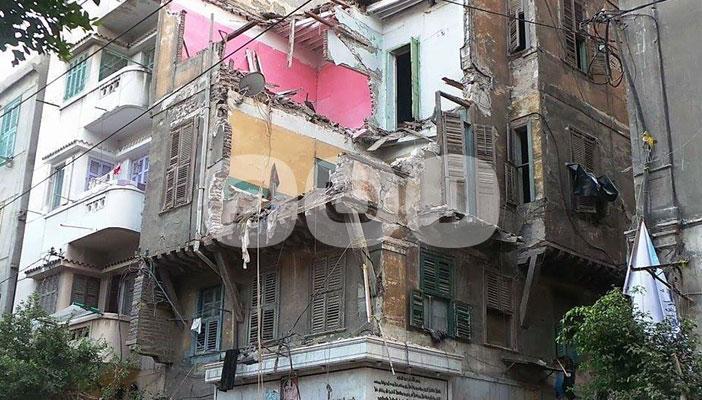 23 عقارًا منهارًا في الإسكندرية بسبب الأمطار منذ نهاية أكتوبر الماضي