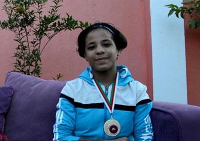 مصرع بطلة مصر وإفريقيا في المصارعة النسائية