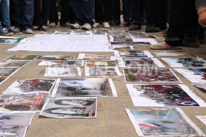معرض مصور لطلاب مصر القوية و6 إبريل في جامعة القاهرة