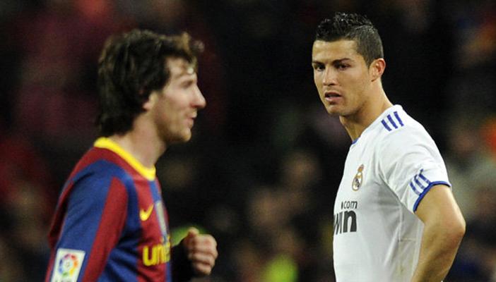 تشافي: منافسة رونالدو جعلت ميسي أفضل لاعب