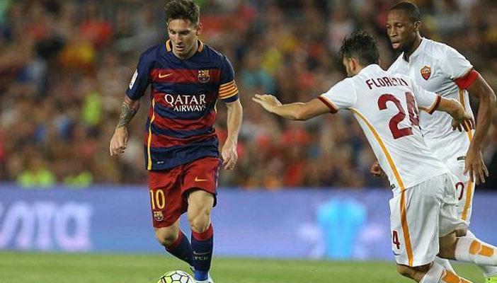 مدرب ليفورنو: روما يمكنه التغلب على برشلونة