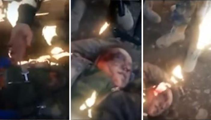 بالفيديو.. لحظة قبض سوريين على الطيار الروسي في جبل التركمان