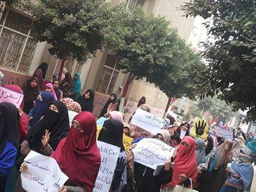 فعالية لطالبات تفهنا الأشراف تنديدًا باعتقال الفتيات