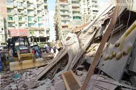 ارتفاع ضحايا عقار المطرية لـ 13 ومقتل 6 في انفجار أسطوانة غاز