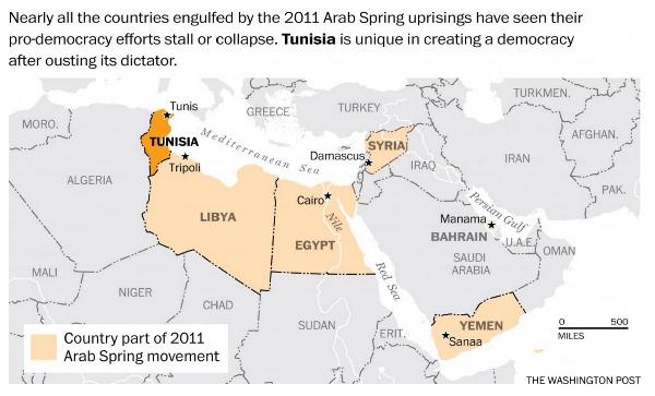 واشنطن بوست: أتذكر الربيع العربي؟.. هذا ما تبقى منه!