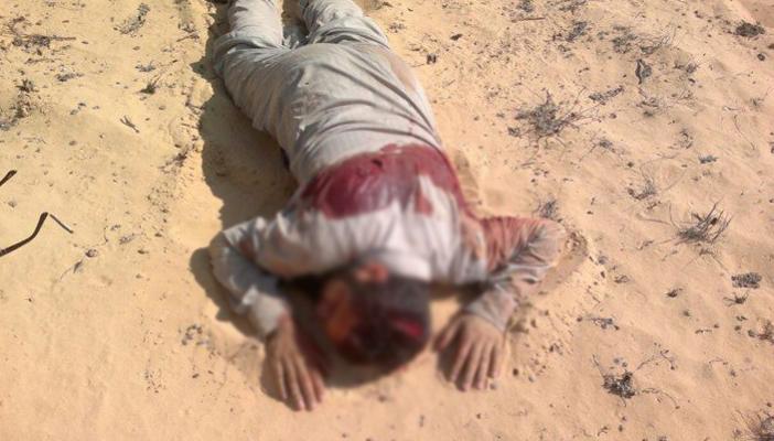 خاص لـ”رصد”: الجيش يعدم مواطنا رميا بالرصاص في سيناء