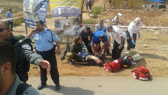 جيش الاحتلال: إطلاق النار على فلسطيني بعد دهس 6 جنود “إسرائيليين”