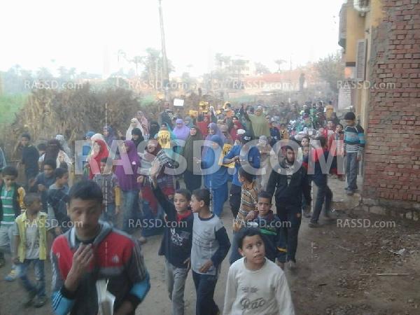 “طلعوا حسني وحبسوا أبويا” أبرز الهتافات بمسيرة بني سويف